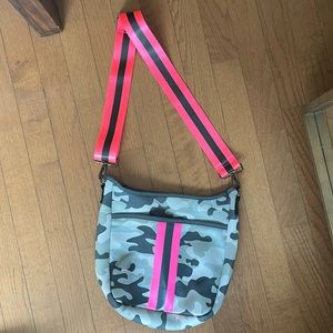 Haute Shore Neoprene Crossbody Camo Bag